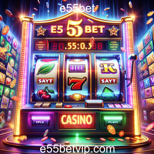Explore o Mundo dos Caça-Níqueis no e55bet: Diversão e Prêmios!
